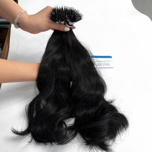 Extensiones de Cabello Humano Vietnamita con Anillas Nano, Cabello Virgen con Cutícula Alineada, Super Doble Trama, Liso Sedoso - Product Image 6