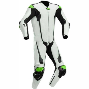 Traje de moto de alta calidad OEM, traje de cuero de moto personalizado, traje de carreras de moto de clasificación superior - Product Image 3