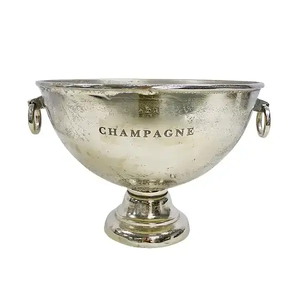 Home and <b>Garden</b> Parties Uses Champagne Ice Basket Latest Design Elegant Quality Bottle <b>Storage</b> Bowl With Handle - Product Image 4