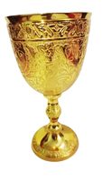 Gobelet en laiton verre Royaal Design tasse à vin décor médiéval verre gravé gobelet à vin du roi Arthur cadeaux laiton fait à la main