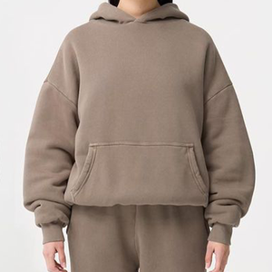 Grueso y súper suave 100% algodón transpirable polar logotipo personalizado secado rápido fabricante pulóver ropa de calle de gran tamaño con capucha hombres - Product Image 4