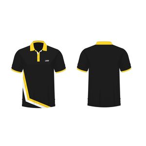 เสื้อเชิ้ตผ้าฝ้ายทอ 100% แบบสั่งทำพิเศษ เป็นมิตรต่อสิ่งแวดล้อม ย้อมสีสำเร็จรูป ปักโลโก้ที่คอหลัง พิมพ์ลาย ระบายอากาศได้ดี แขนสั้น - Product Image 1