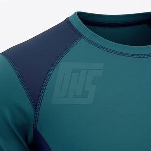 New Style <b>Men</b> Athletic Compression T-Shirts Slim Fit <b>Stretch</b> Gym Training Top Breathable Running Fitness Workout Wear - Product Image 3