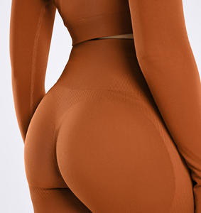 Conjuntos de Yoga estirables de alta calidad para mujer, sujetador de gimnasio, pantalones cortos de Yoga para ejercicio, ropa deportiva para mujer - Product Image 1