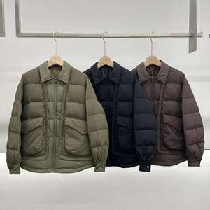 Chaquetas de burbujas de diseño clásico para hombre, color personalizado, con capucha, acolchada, tendencia de invierno, moda del fabricante - Product Image 2