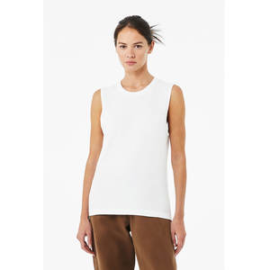 Bella + Toile Unisexe Jersey Muscle Tank Top PrimeBlend Unisexe Jersey Tank Ultra-Soft Jersey Muscle Tank pour un confort respirant - Product Image 4