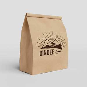 Bolsa de papel SOS de grado alimenticio, 411mm x 254mm x 133mm, Impresión de logotipo personalizado, sellado y mango abierto, el más vendido de Malasia - Product Image 5