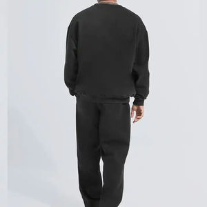 High Quality Cotton <b>Fabric</b> Pullover Plain Dyed <b>Plush</b> Blank Custom Hoodie Sweatshirt Wholesale Oversized Sweatshirt For Men - Product Image 6