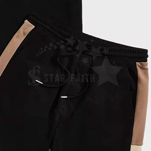 Ensemble court pour homme moderne, respirant, 100% coton, tenue d'été confortable, look tendance - Product Image 5