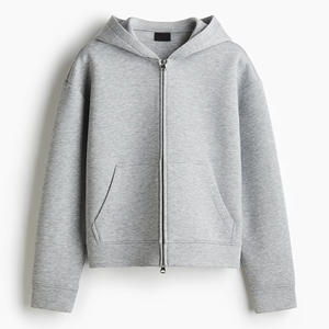 Sudadera con Capucha de Alta Calidad Personalizada, de Spandex/Poliéster, Transpirable, Impermeable y Ecológica, con Cierre, para Hombre, Ropa Urbana de Invierno - Product Image 1