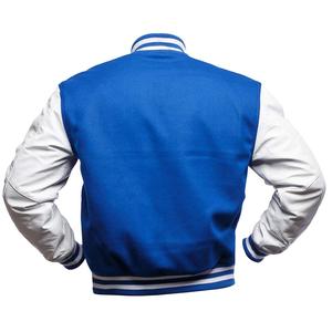 Bomber à manches régulières personnalisée de haute qualité pour hommes veste universitaire à broderie surdimensionnée veste de baseball universitaire pour hommes - Product Image 6