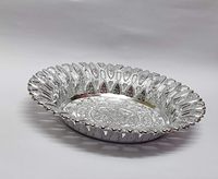 Ensemble de bols en aluminium, métal et cristal, ensemble de perles en cristal avec plateau, ensemble de bols avec couvercle hôtels restaurants exportateur en gros