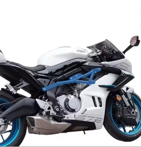 Prêt à être expédié : Pare-chocs avant noir mat à quatre ressorts pour moto ChunFeng 675 - Product Image 4