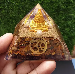 Black Tourmaline Selenite <b>Orgonite</b> <b>Pyramid</b> Wholesale Natural Healing Crystal Selenite Crystal Energy Orgone <b>Pyramid</b> for Sale - Product Image 2
