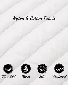 Chaqueta Acolchada para Mujer, Estilo Informal, Aislante, Cálida, para Uso Urbano, Ligera, Resistente al Viento, Rellena de Algodón, Largo Regular - Product Image 5