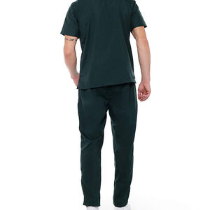 Nuevos diseños de moda Estilo Trajes médicos Hombres Ropa de hospital Fabricante Stand collar manga corta uniformes conjuntos - Product Image 2