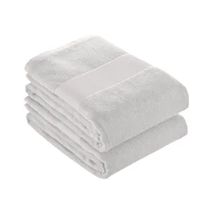 Telo Mare Personalizzato in Cotone con Fascia Stampata per Gadget Promozionali - Product Image 1