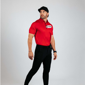 Impression de golf pour hommes de haute qualité pour polo Design personnalisé Broderie évacuation de l'humidité Sports Casual Smart Wear-Vente en gros - Product Image 6