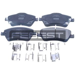 Set di pastiglie freno anteriori FEBEST (0101-ZRE150F) - Product Image 1