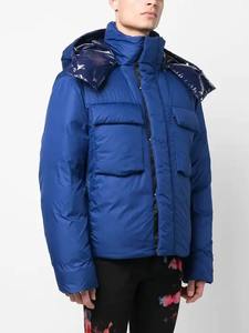 Veste d'extérieur d'hiver pour hommes Manteau de sport à bulles de haute qualité avec impression personnalisée du logo - Product Image 4