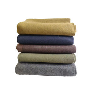 Venta caliente multiusos sólido liso suave manta acogedora 100% algodón calamidad Manta - Product Image 5