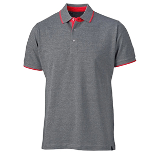 Golf de hombre personalizado de alta calidad para camisa Logo bordado Jersey frontal Uniforme de trabajo de empleado de negocios Algodón de talla grande - Product Image 1