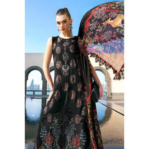 Maria.B. Choli y Lehenga de Algodón Bordado de Lujo, Vestido Pakistaní Indio, Colección Eid 2026-D-2605-B-TC-1635 - Product Image 3