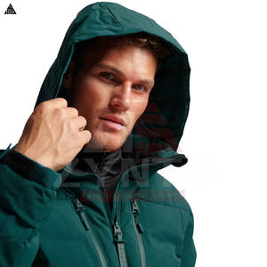 Chaqueta de Invierno Acolchada con Logotipo Personalizado, Chaqueta Gruesa para Hombre, Chaqueta de Parque, Chaqueta Acolchada para Hombre - Product Image 4