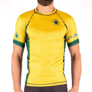 Vêtements de protection solaire unisexe pour hommes et femmes, imprimé en polyester 100%, séchage rapide, anti-uv, BJJ - Product Image 6