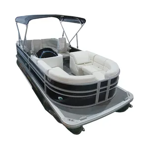 16 kaki disesuaikan profesional aluminium rumah ponton perahu standar untuk Sofa Waterplay olahraga memancing kerajinan dayung perahu Kategori