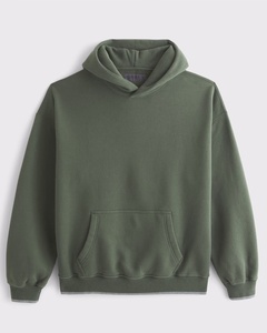 Sweat-shirt décontracté pour homme, coupe ample, épaules tombantes, coupe régulière, sweat-shirts personnalisés avec poche avant - Product Image 5