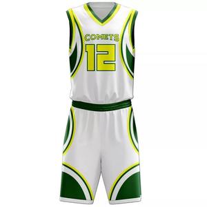 Diseño personalizado, transpirable, secado rápido, reversible, hombres, ropa de baloncesto, camisetas, Jersey personalizado, conjunto de uniforme de baloncesto - Product Image 4