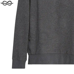 Sweat-shirt à col rond surdimensionné en tissu doux vierge de conception OEM pour femmes hommes pull de golf personnalisable sweat-shirt à manches longues - Product Image 6
