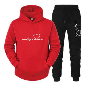 Ensemble survêtement de luxe pour homme, vêtements de sport, survêtements unis pour homme - Product Image 3