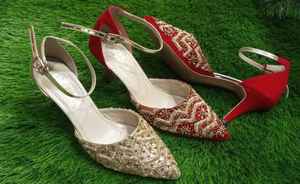 Hot New Femmes Sandales Chaussures Talons Hauts Chaussures De Luxe Dames Chaussures À Talons Pour Femme Disponible En Différentes Couleurs - Product Image 4