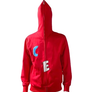 Premium Quality Custom Printing Oversized Full Face Zipper <b>Hoodie</b> Winter Casual Full <b>Zip</b> <b>up</b> <b>Hoodie</b> for Men - Product Image 1