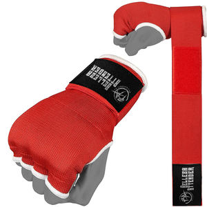 Bandages de coton demi-doigts d'arts martiaux sous les mitaines et la protection du poing Enveloppements de main Gants intérieurs pour la boxe et le MMA - Product Image 6