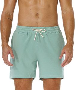 Shorts en coton uni pour hommes, décontractés, pour la course à pied, la gym et l'entraînement, disponibles en toutes les couleurs, vente en gros personnalisée - Product Image 1