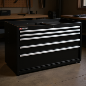 Gabinete de Herramientas Facom Negro de Doble Base con 5 Cajones - Product Image 3