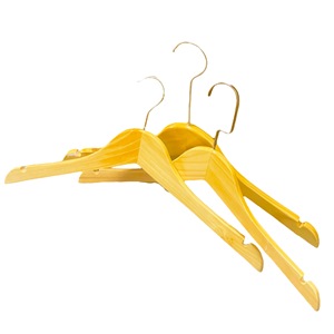 Wholesale Single Tier <b>Pine</b> Wood Clothes Hangers Custom Logo Durable Wooden Clothes Hangers Vietnam Manufacturer - Product Image 6