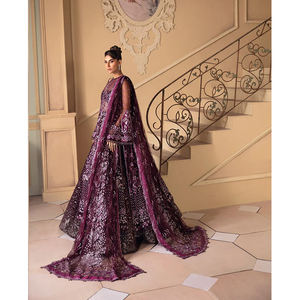 New Designs Ready to Wear Maxi Frock <b>Dress</b> For Party Indian Pakistani Style <b>Wedding</b> Maxi Frock <b>Dress</b> <b>In</b> Low MOQ - Product Image 4