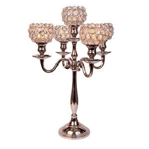 DÉCOR DE NOËL BONNE QUALITÉ CANDELABRE FAIT À LA MAIN DÉCORATION DE TABLE DE MARIAGE DÉCORATION BOUGEOIR - Product Image 5