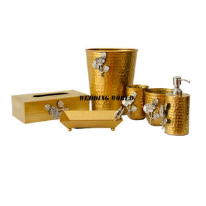 Juego de baño con acabado personalizado, accesorios de baño de diseño hechos a mano de alta calidad, juego de baño elegante clásico - Product Image 6