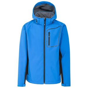 Veste Softshell imperméable coupe-vent pour homme 2025, légère et respirante, pour la randonnée, avec logo personnalisé - Product Image 2