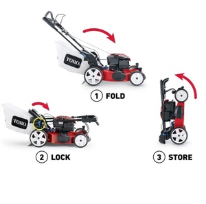 Toro SmartStow Recycler 20340 Lawn Mower Compact <b>Walk</b> Behind Grass Cutting <b>Machine</b> with Efficient Recycling System for Wholesale - Product Image 4