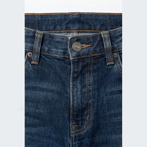 Factory Supply Fashion <b>Jeans</b> Wholesale Custom New <b>Men</b> <b>Elastic</b> Solid Casual Slim Mid <b>Waist</b> Comfortable Outdoor Pants Bulk - Product Image 4