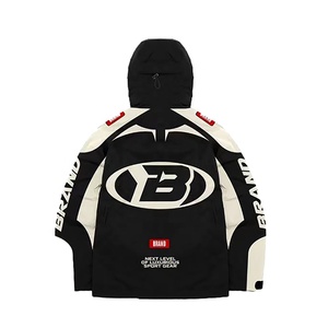 Custom Men's Solid Hooded Waterproof Quick Dry Windbreaker <b>Jacket</b> Shorts Set Lightweight Nylon <b>Techwear</b> Streetwear 2 Piece - Product Image 4