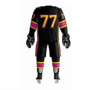 ชุดกีฬากลางแจ้งสำหรับผู้ชายเครื่องแบบฮ็อกกี้น้ำแข็งพิมพ์ซับลิเมชันสำหรับทีมกีฬา - Product Image 6