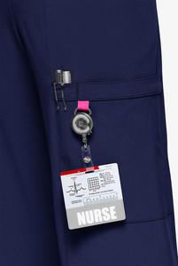 กางเกงสครับสำหรับผู้หญิงกางเกงวิ่งเอวต่ำผ้าโพลีเอสเตอร์95% 5% สแปนเด็กซ์นำเข้า - Product Image 6