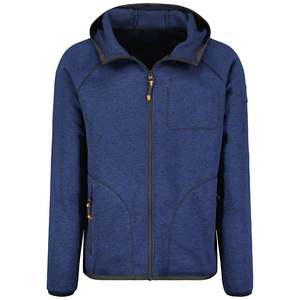 Veste polaire à capuche en tissu doux, chaud et durable de qualité supérieure pour hommes, vêtement d'extérieur classique d'hiver, respirant et lourd - Product Image 1